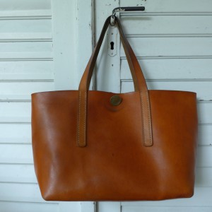 Rosa Tote Bag Handgenäht ledertasche  3711