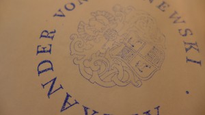 Logos Alexander von Bronewski Manufaktur 594