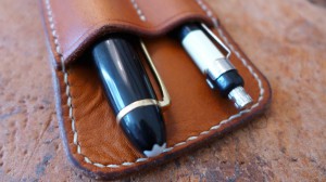 Leder Etui Mont Blanc