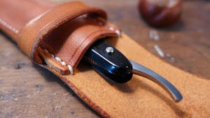 etui stift rasiermesser leder