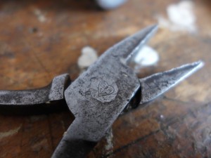 tools leather craft vintage used  1341