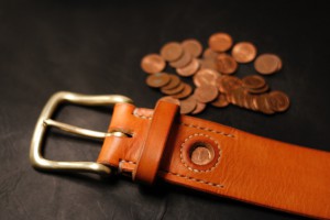 Glückspfennig Gürtel 