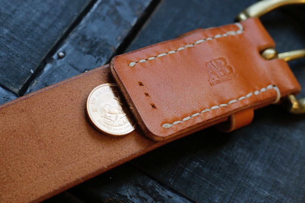 Notgroschen Gürtel Krügerrand Goldmünze